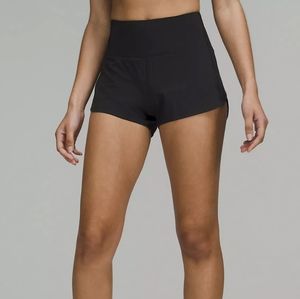 Lululemon High Rise Speed Up Shorts 2.5" size 4